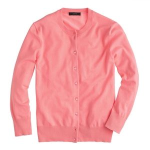 J. Crew Pink Jackie Cardigan